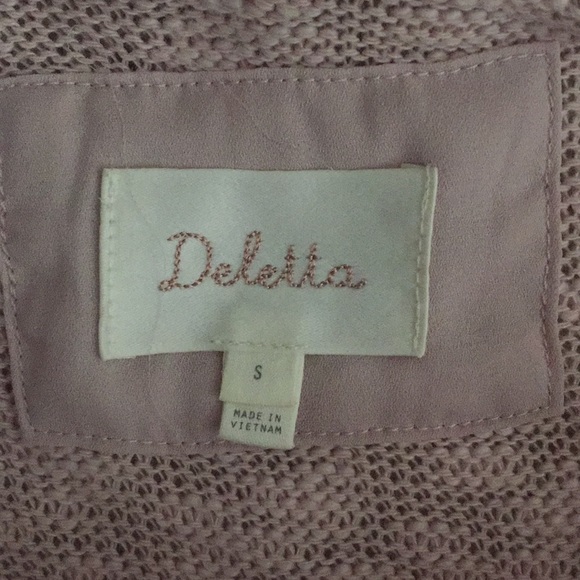 Blush Pink Anthropologie Sweater - Picture 2 of 4